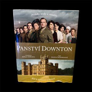 BOOK The World of Downton Abbey Czech Language Edition Historical Details